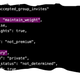Code snippet shows weight goal, gender, age, and sedentary lifestyle.